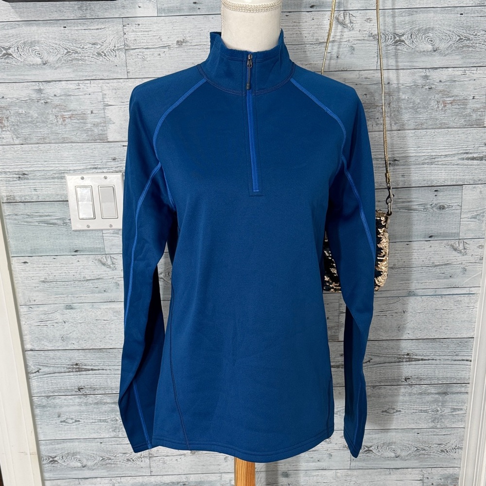 MARMOT MEN’S BLUE QUARTER ZIP FLEECE PULLOVER